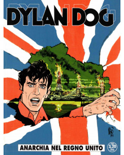 Dylan Dog n.339 anarchia nel Regno Unito cover Stano ed. Bonelli