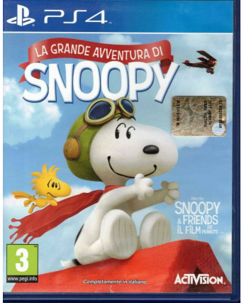 Videogioco Playstation 4 La grande avventura di Snoopy Playstation 4 PS4 PAL ITA
