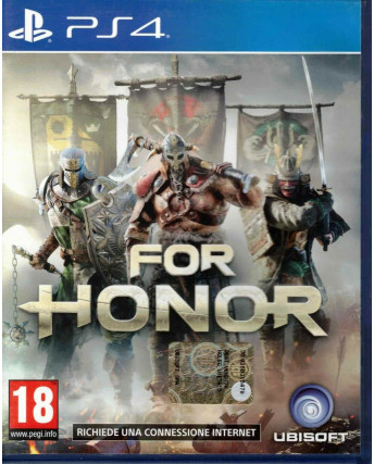 Videogioco Playstation 4 FOR HONOR PS4 Ita Ubisoft 18+