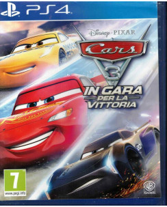 Videogioco Playstation 4 Disney Pixar CARS 3 GARA PER LA VITTORIA PS4 USATO ITA 