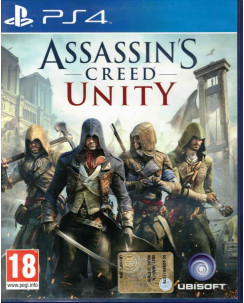 Videogioco Playstation 4 Assassin's Creed Unity PS4 ITA 18+ Ubisoft