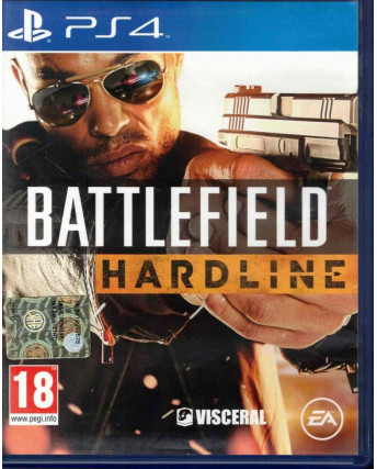Videogioco Playstation 4 BATTLEFIELD HARDLINE PS4 ITA 18 EA