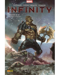 Marvel Miniserie n.146 Infinity 2di6 COVER Astro Nero di Hickman ed. Panini 