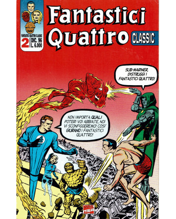 Fantastici Quattro Classic 2 di Kirby e Kubert ed.Marvel Comics