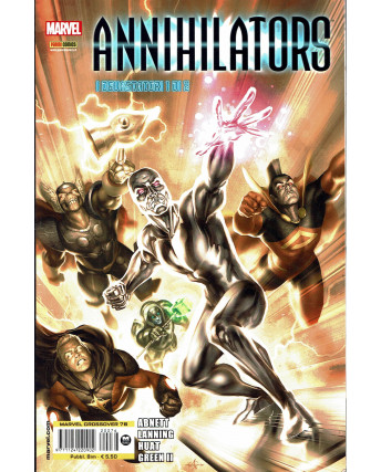 Marvel Crossover n. 76 Annihilators i devastatori 1di2 di Abnett ed. Panini 
