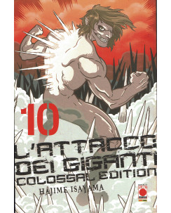 L'Attacco dei Giganti 10 Colossal edition di H. Isayama ed. Panini NUOVO