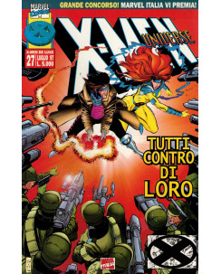 X Men Deluxe n. 27 tutti contro di loro ed. Marvel