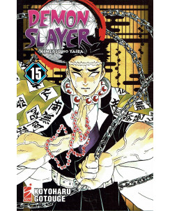 Demon Slayer 15 Kimetsu no Yaiba di K.Gotouge ed.Star Comics NUOVO