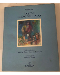 Virgilio : Eneide libro secondo versione Caro Leopardi ed. Carima illustrat FF17