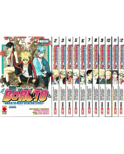 Boruto Naruto Next generation 1/12 se. COMPLETA di Kishimoto ed. Panini SC01