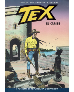 Collezione Storica Colori Tex  146 El Caribe di Galep ed. La Repubblica FU05