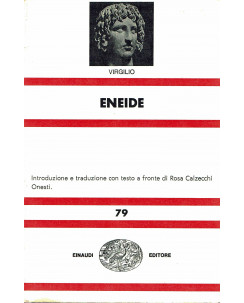 Virgilio : Eneide collana Nuova Universale Einaudi  79 ed. Einaudi A59 