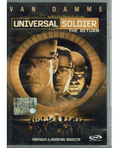 DVD Universal soldier the Return con Van Damme ITA MHE