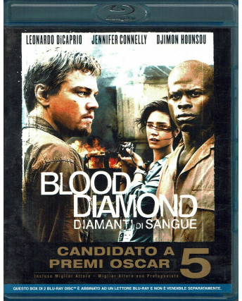  BLOOD DIAMOND Di Caprio THE ISLAND McGregor Boxset 2 Blue Ray ITA USATO