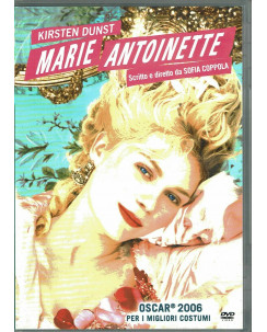 Marie Antoinette con Kirsten Dust (2006) DVD Ita USATO