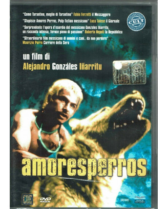 AMORESPERROS di A.G. Inarritu DVD ITA NUOVO