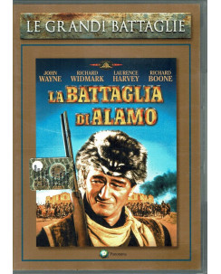 La battaglia di Alamo DVD serie le grandi battaglie con John Wayne USATO