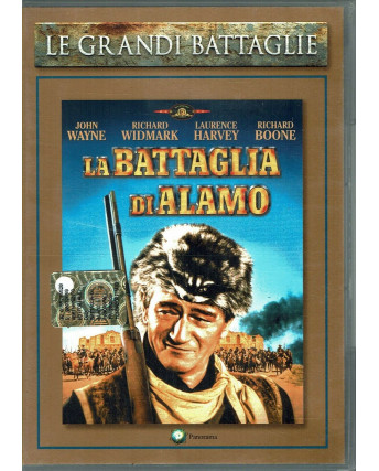 La battaglia di Alamo DVD serie le grandi battaglie con John Wayne USATO