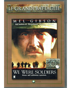 We were soldiers DVD serie le grandi battaglie con Mel Gibson USATO