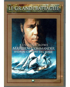 Master and Commander DVD serie le grandi battaglie con Russel Crowe USATO