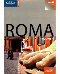Roma guida incontri Lonely Planet NO cartina ed. EDT A63