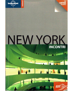 New York guida incontri Lonely Planet NO cartina ed. EDT A63