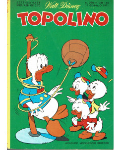 Topolino n. 790 gennaio 1971 ed. Walt Disney - Mondadori
