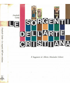 Gerke : sorgenti arte cristiana collana Marcopolo II serie ed. Saggiatore A64