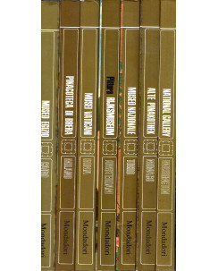 Musei del mondo 1/5 COMPLETA ed. Mondadori 1968 FF03