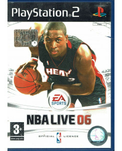 Videogioco Playstation 2 NBA LIVE 06 Basket EA SPORTS ITA libretto 3+