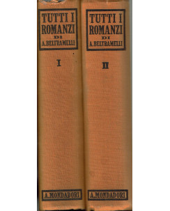 A. Beltramelli tutti i romanzi volume 1 e 2 ed. Omnibus Mondadori A34
