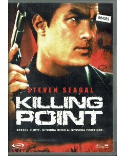 DVD Killing Point nessun limite con Steven Seagal ITA USATO