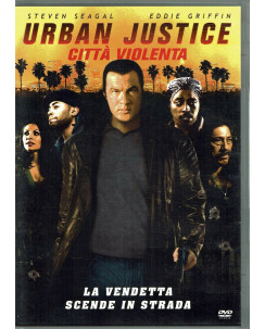 DVD Urban Justice città violenta con Steven Seagal DVD ITA USATO