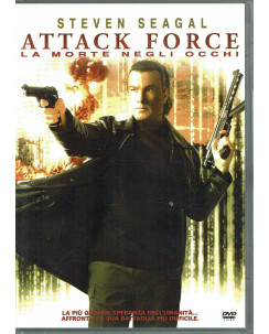 DVD Attack force la morte negli occhi con Steven Seagal DVD ITA USATO 