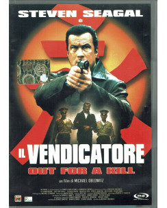 DVD Il vendicatore Out for a kill con Steven Seagal ITA USATO MHE D589138