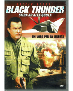 DVD Black thunder sfida ad alta quota con Steven Seagal ITA USATO D051003