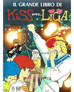 Il grande libro di Kiss Me Licia ILLUSTRATO ed. Amz editrice FU04