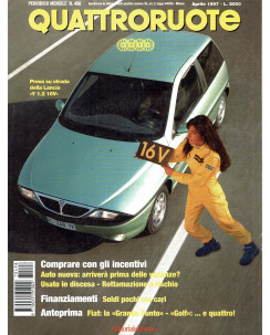 Quattroruote 498 aprile 1997 Peugeot 406 2.0i turbo sw sv 2.1 dtsv sw ed. Domus