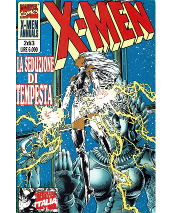 X-Men Annuals 2 di 3 la seduzione di Tempesta ed. Marvel Comics