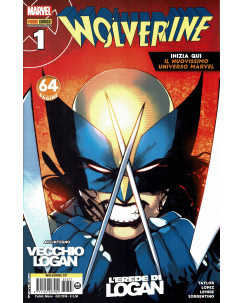 Wolverine n.327 l'erede di Logan di Lemire ed. Panini