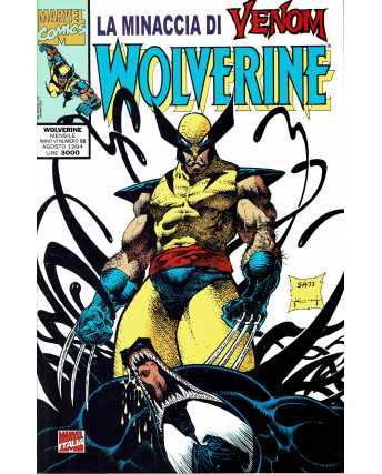 Wolverine n. 55 la minaccia di Venom ed. Marvel