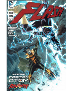 Flash n.10 con Aquaman di Buccellato ed. Lion  