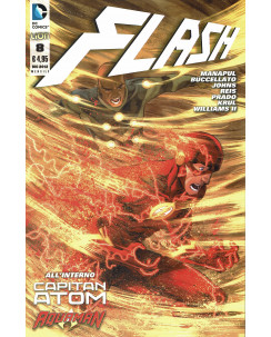 Flash n. 8 con Aquaman di Buccellato ed. Lion  