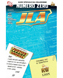 JLA n. 0 ZERO di Morrison albo speciale ed. LION 