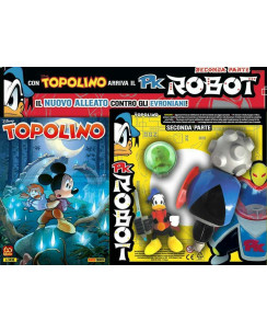 Topolino n.3438 con allegato gadget PK ROBOT ed. Panini FU27