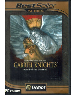 Videogioco PC Gabriel Knight 3 blood of the sacred SIERRA ITA 15+