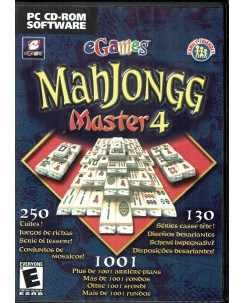 Videogioco PC Mahjongg master 4 ITA 7+ USATO