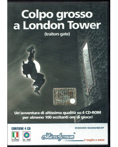 Videogioco PC Colpo Grosso a London Tower Traitors Gate ITA USATO