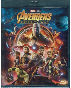 Blu Ray The Avengers Infinity war 2018 Marvel Studios ITA NUOVO Gd55