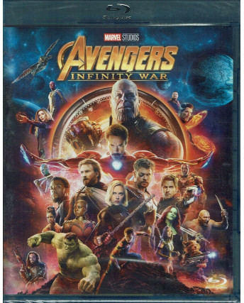 Blu Ray The Avengers Infinity war 2018 Marvel Studios ITA NUOVO Gd55